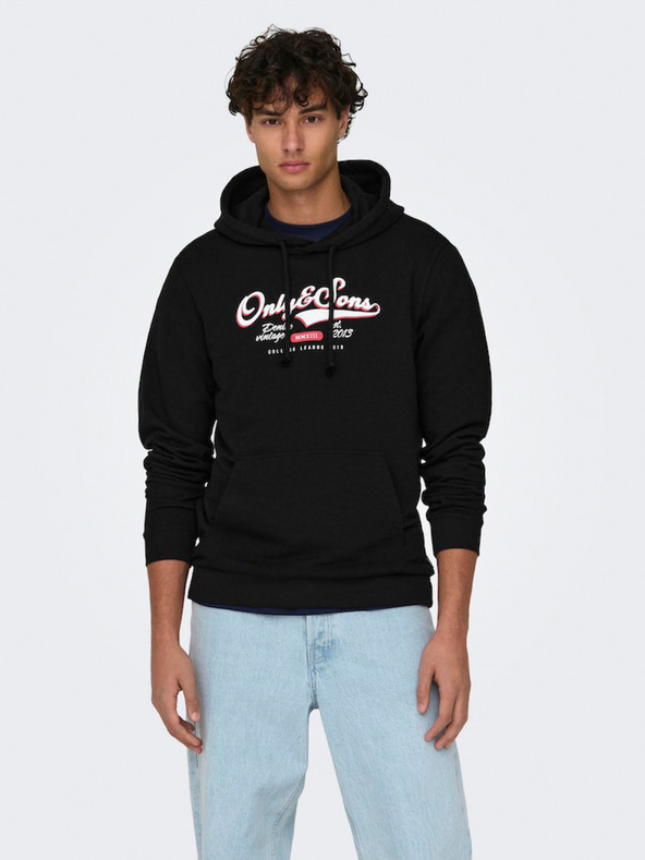 ONLY & SONS Lenny Sweatshirt Negro