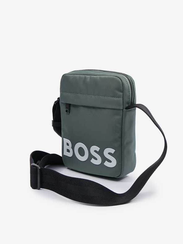 BOSS Catch 2.0 Cross Body Bag Verde