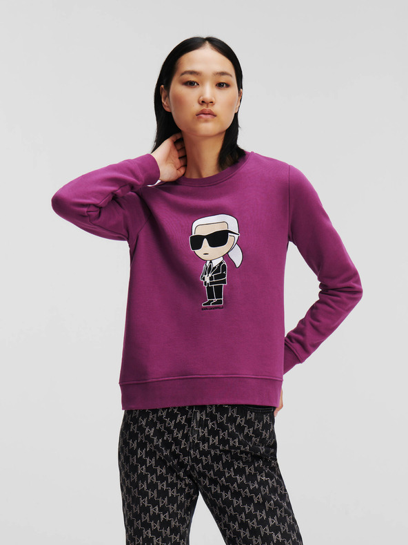 Karl Lagerfeld Sudadera Violeta