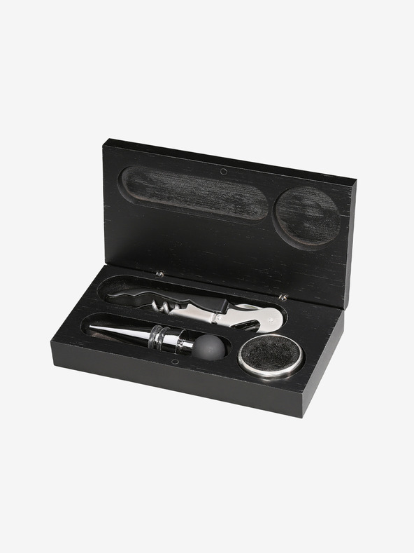 Cilio Bardolino Wine Tool Kit Plateado