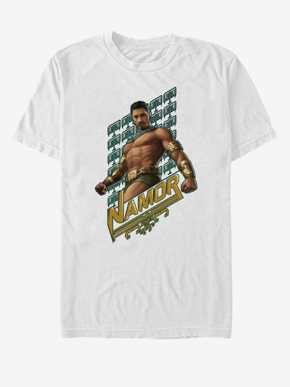 ZOOT.Fan Marvel Namor Black Panther: Wakanda Nechť žije T-shirt Blanco