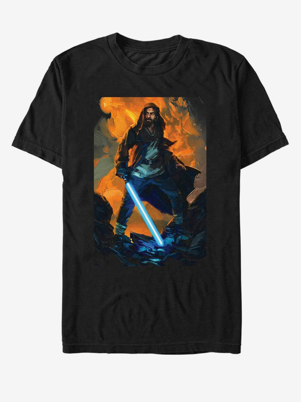 ZOOT.Fan Star Wars Obi Wan Kenobi T-shirt Negro