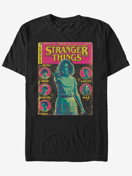 ZOOT.Fan Netflix Komiksová obálka Stranger Things Triko