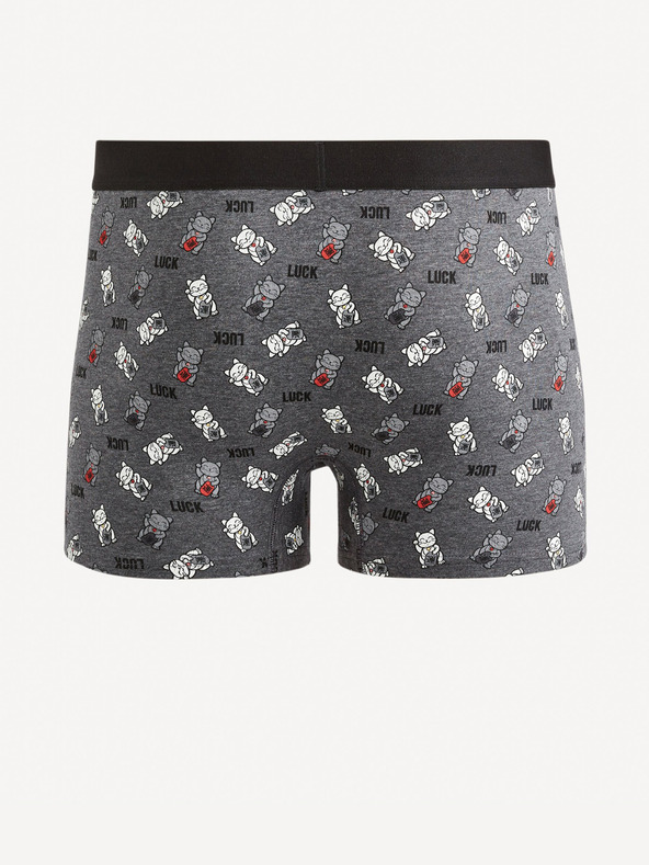 Celio Fiasie Boxer Shorts Gris