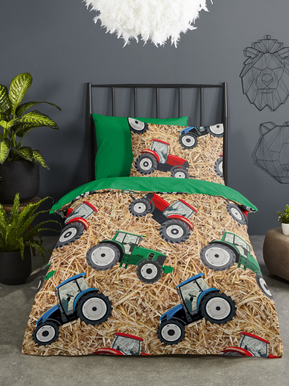 Good Morning Cas 140x200cm Bed Linen Set Beis