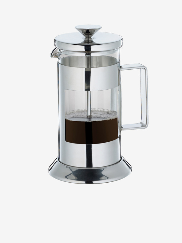 Cilio Laura French Press Plateado