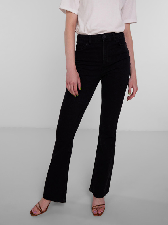 Pieces Peggy Jeans Negro