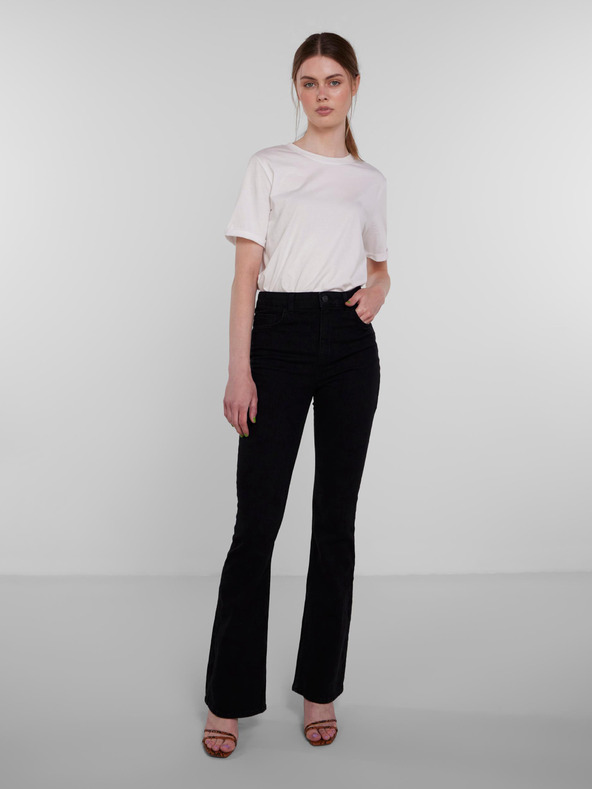 Pieces Peggy Jeans Negro