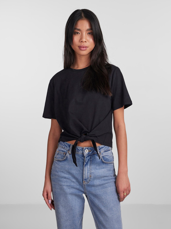 Pieces Tia T-shirt Negro