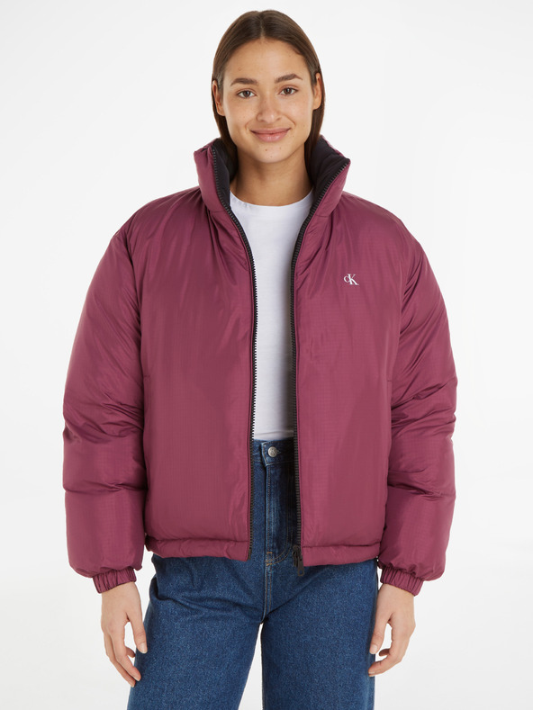 Calvin Klein Jeans 90's Puffer Winter Jacket Rosa