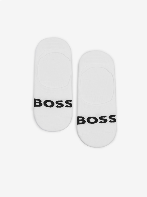 BOSS Set Of 2 Pairs Of Socks Blanco