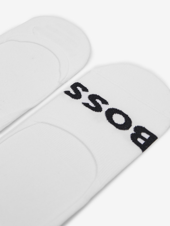 BOSS Set Of 2 Pairs Of Socks Blanco