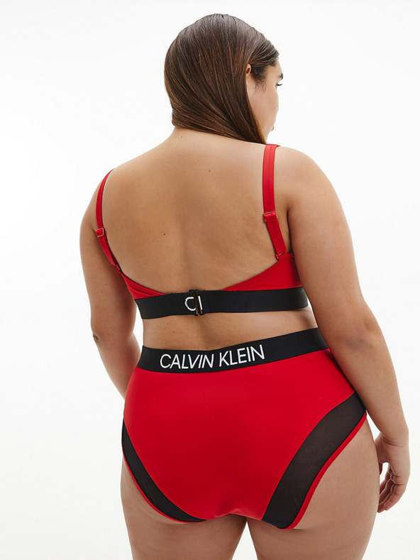 Calvin Klein Underwear	 Parte De Abajo De Biquini Rojo