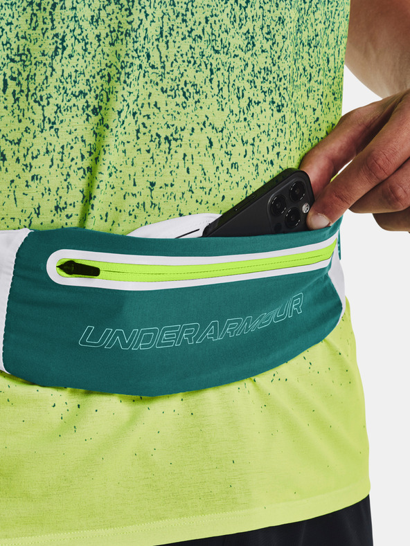 Under Armour UA Flex Run Pack Belt Waist Bag Verde