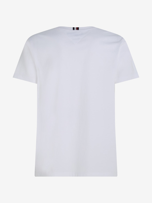 Tommy Hilfiger Landscape T-shirt Blanco