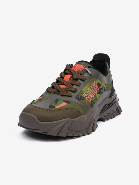 Versace Jeans Couture Fondo New Trail Trek 10 Tenisky Zelená