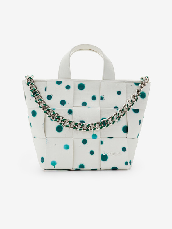 Desigual New Splatter Valdivia Handbag Blanco