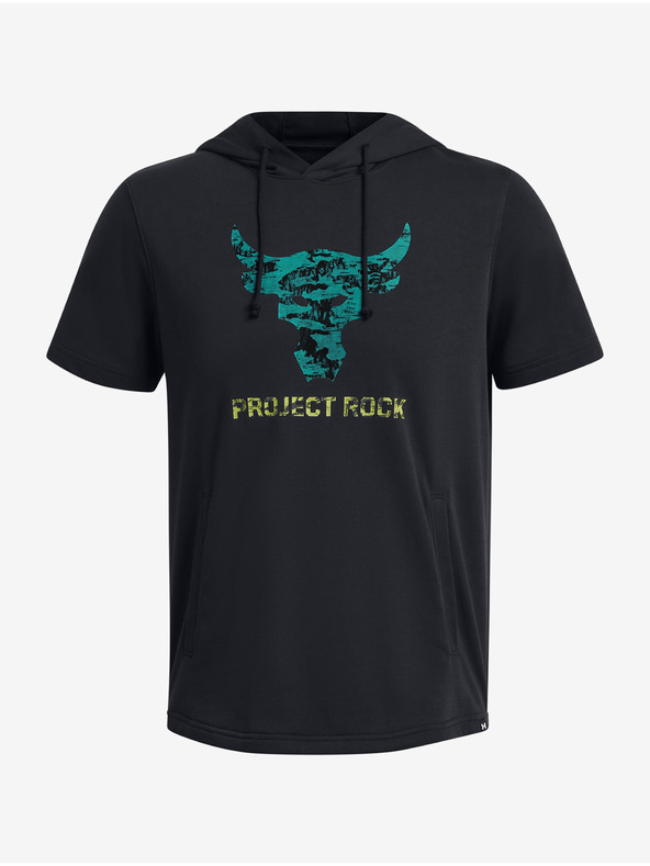 Under Armour Project Rock Payoff SS Terry Hdy Sweatshirt Negro