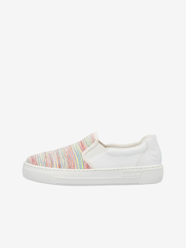 Rieker Slip On Bílá