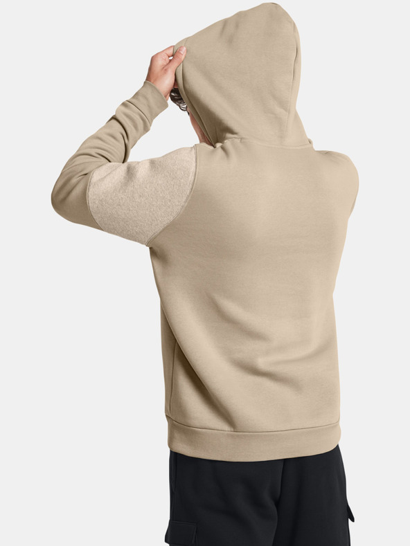 Under Armour UA Essential Flc Blocked HD Sweatshirt Marrón