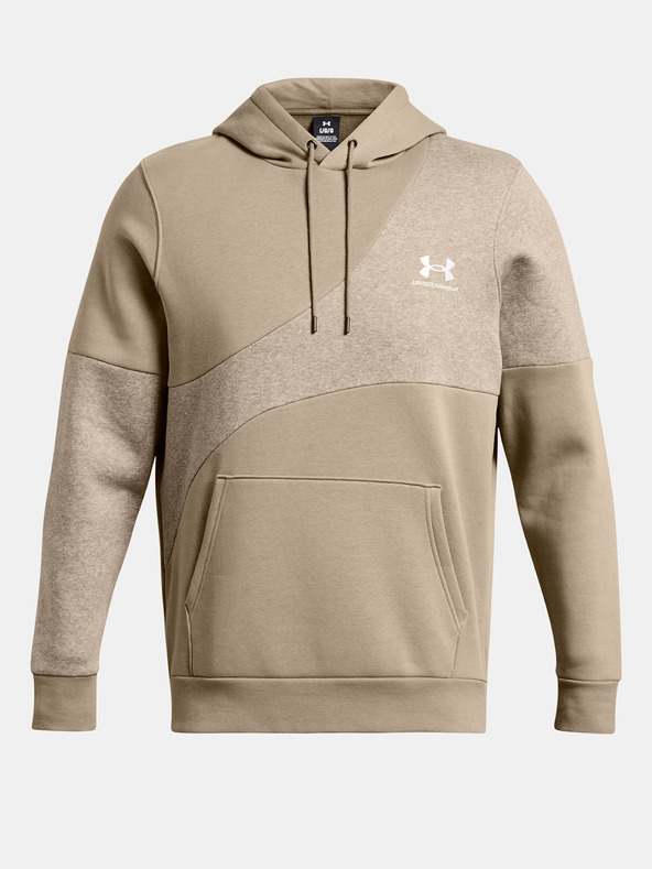 Under Armour UA Essential Flc Blocked HD Sweatshirt Marrón