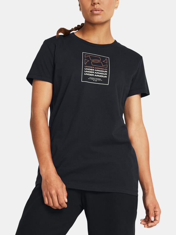 Under Armour UA Box Wdmk Originators SS T-shirt Negro