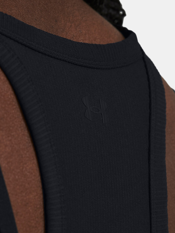 Under Armour Meridian Rib Crop T-shirt Negro