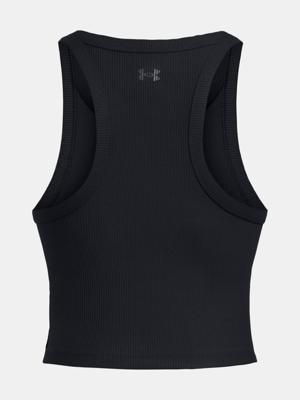 Under Armour Meridian Rib Crop T-shirt Negro