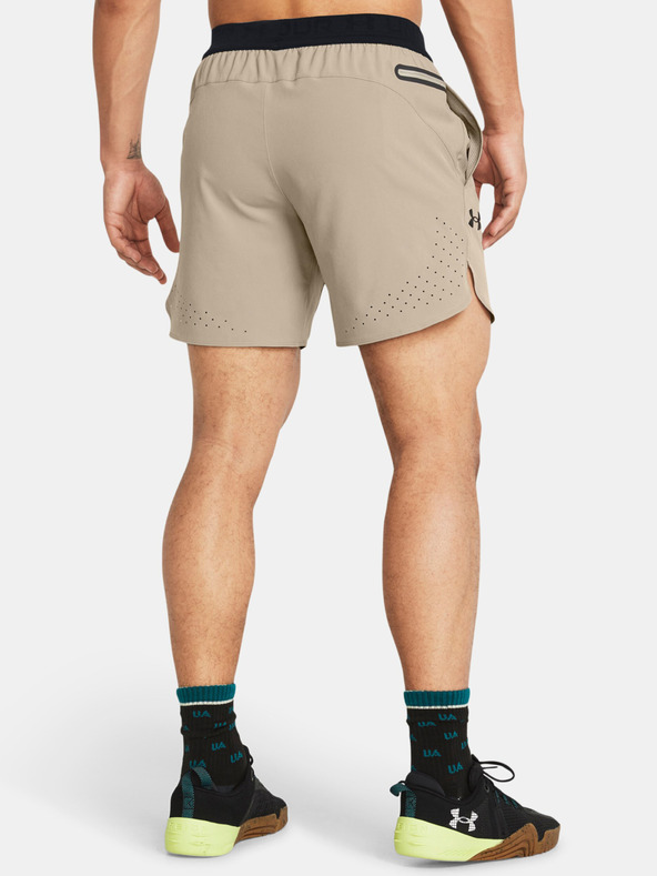 Under Armour UA Peak Woven Short Pants Marrón