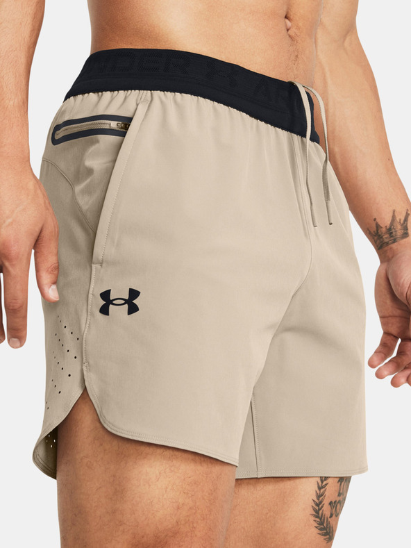 Under Armour UA Peak Woven Short Pants Marrón