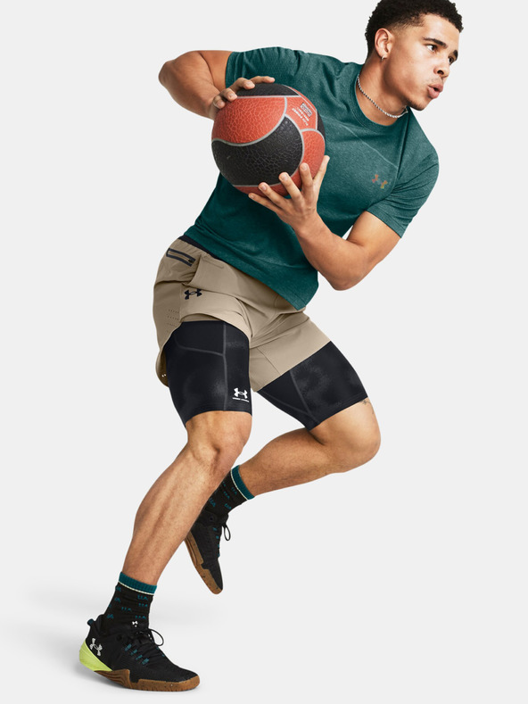 Under Armour UA Peak Woven Short Pants Marrón