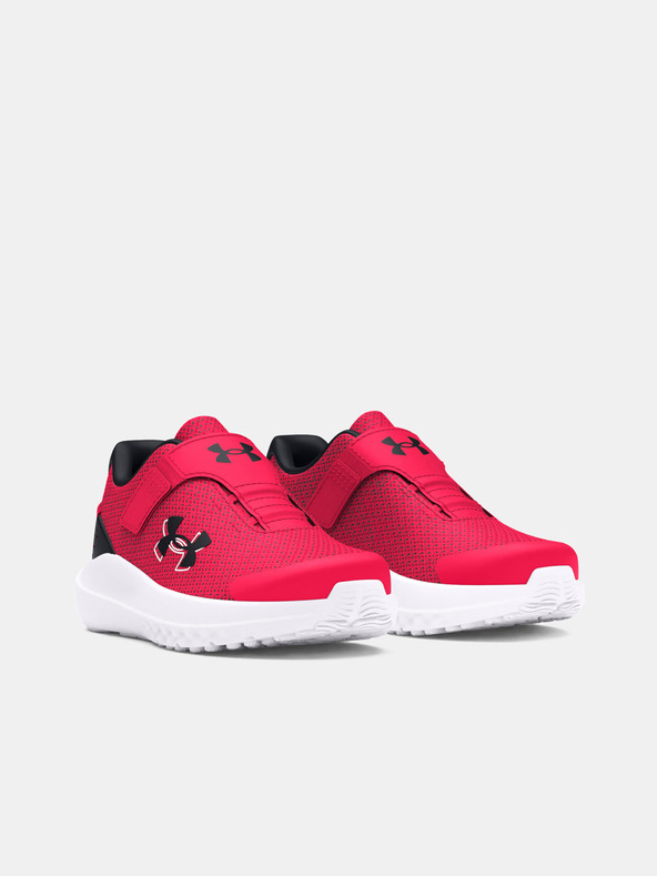 Under Armour UA BINF Surge 4 AC Tenisky dětské Červená