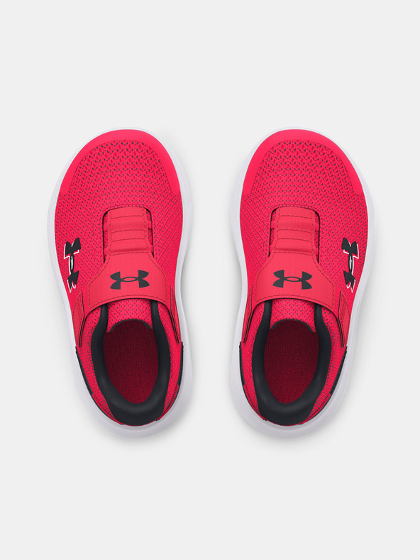 Under Armour UA BINF Surge 4 AC Tenisky dětské Červená