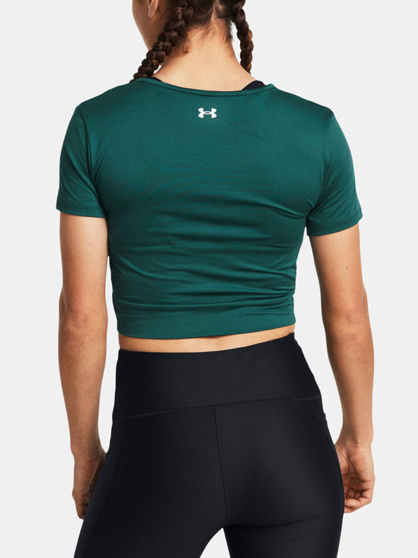 Under Armour Motion Crossover Crop SS T-shirt Verde