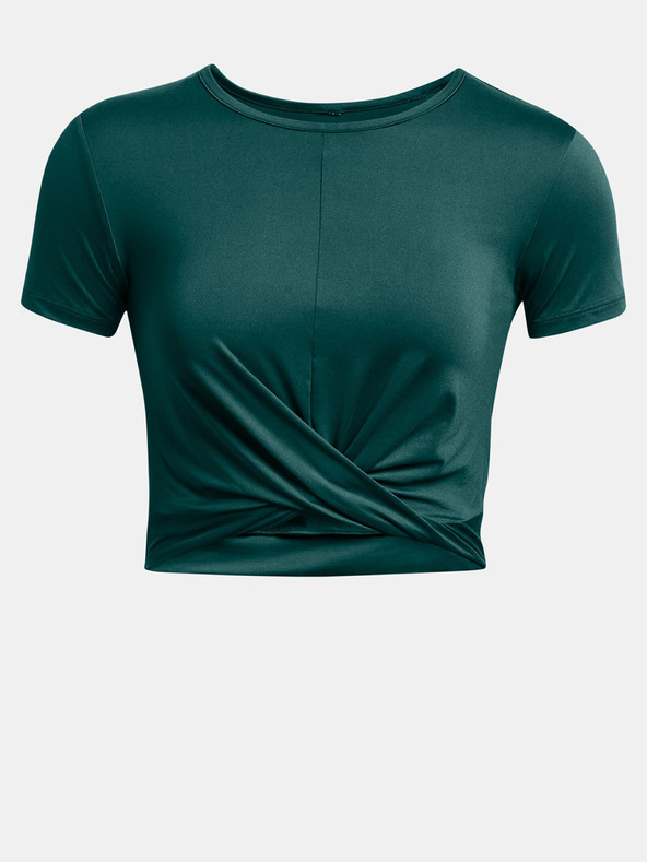 Under Armour Motion Crossover Crop SS T-shirt Verde