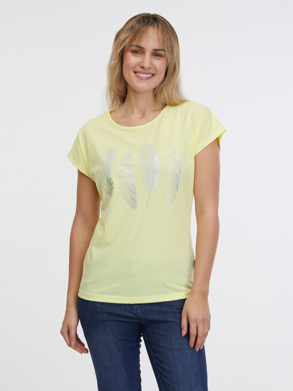 Sam 73 Clorinda T-shirt Amarillo