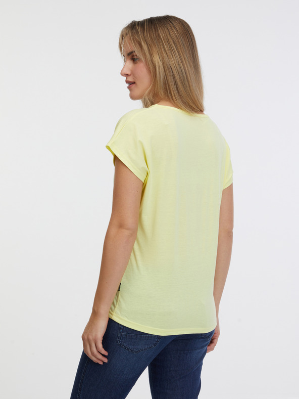 Sam 73 Clorinda T-shirt Amarillo