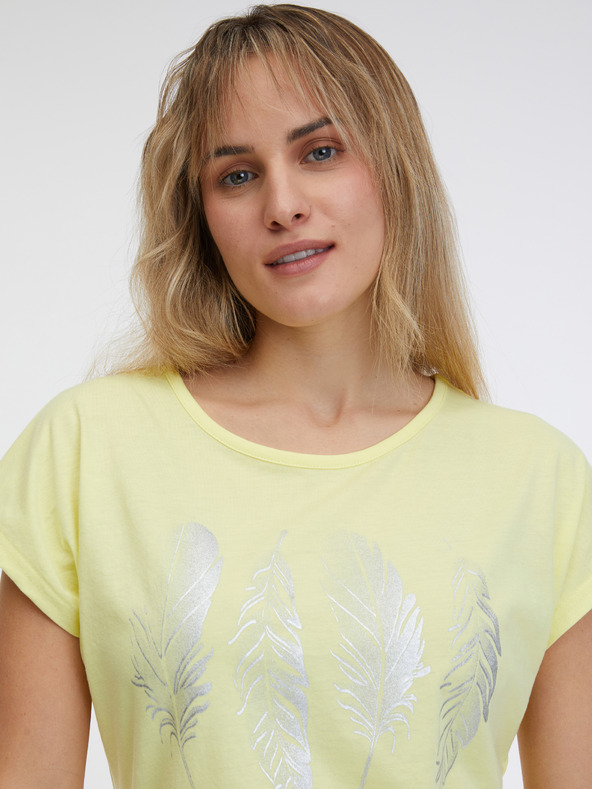 Sam 73 Clorinda T-shirt Amarillo