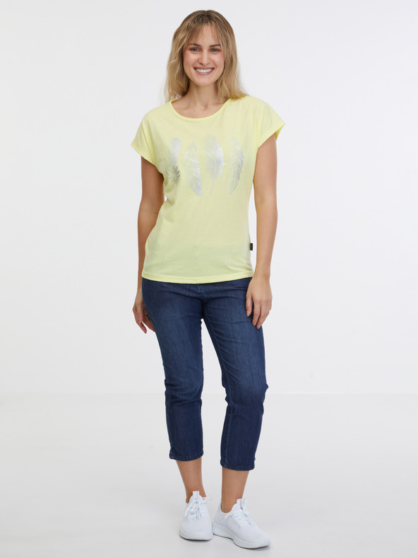 Sam 73 Clorinda T-shirt Amarillo