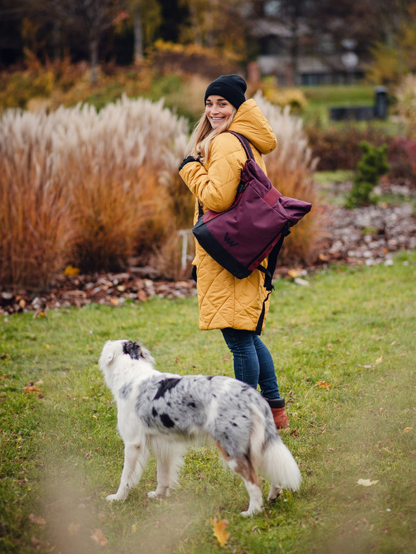 Vuch Nescio Wine Backpack Rojo