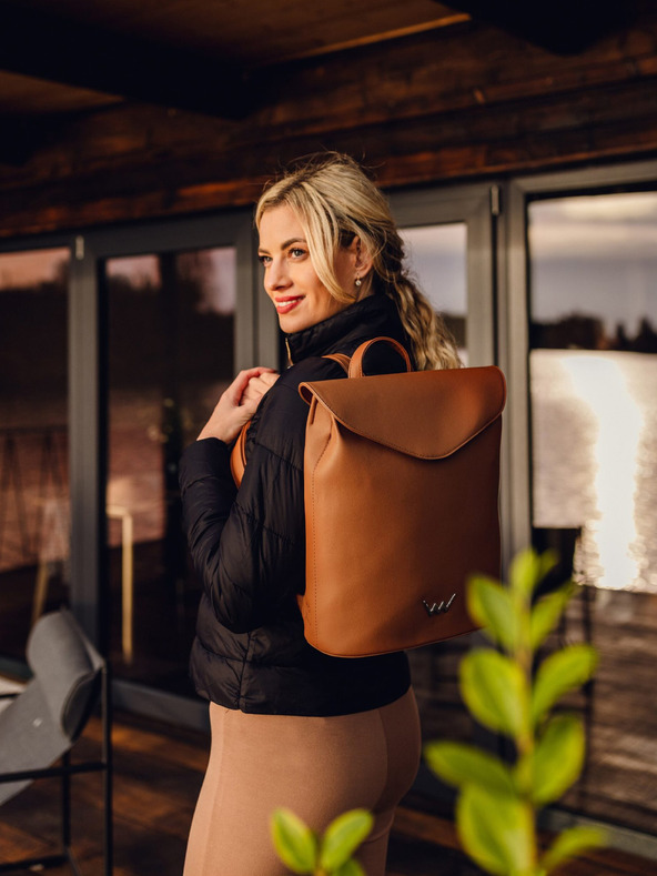 Vuch Joanna Brown Backpack Marrón