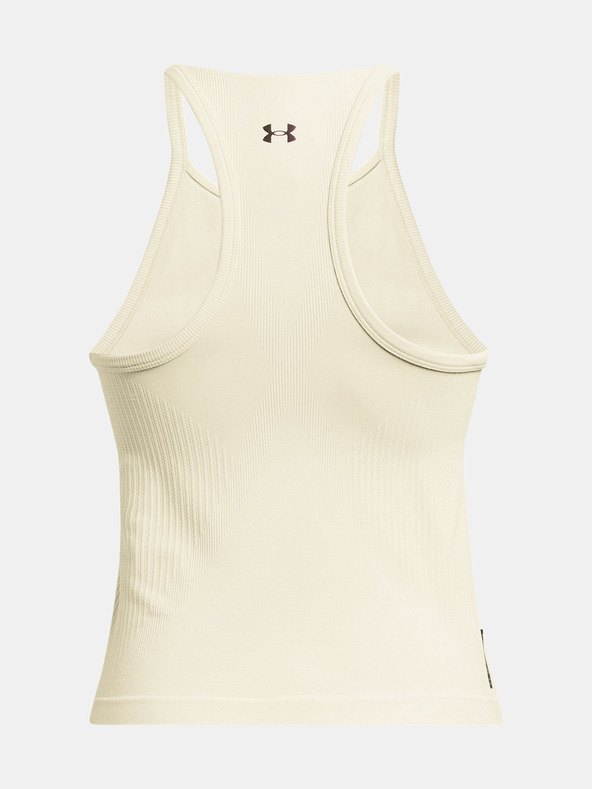 Under Armour Vanish Elite Seamless Top Blanco