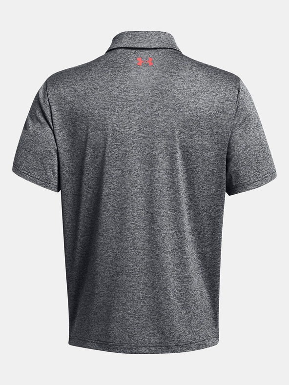 Under Armour UA Playoff 3.0 Stripe Polo Shirt Gris