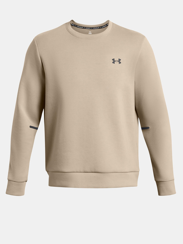 Under Armour UA Unstoppable Flc Crew Sweatshirt Marrón