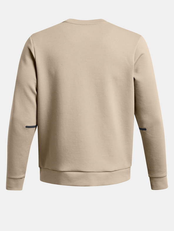 Under Armour UA Unstoppable Flc Crew Sweatshirt Marrón