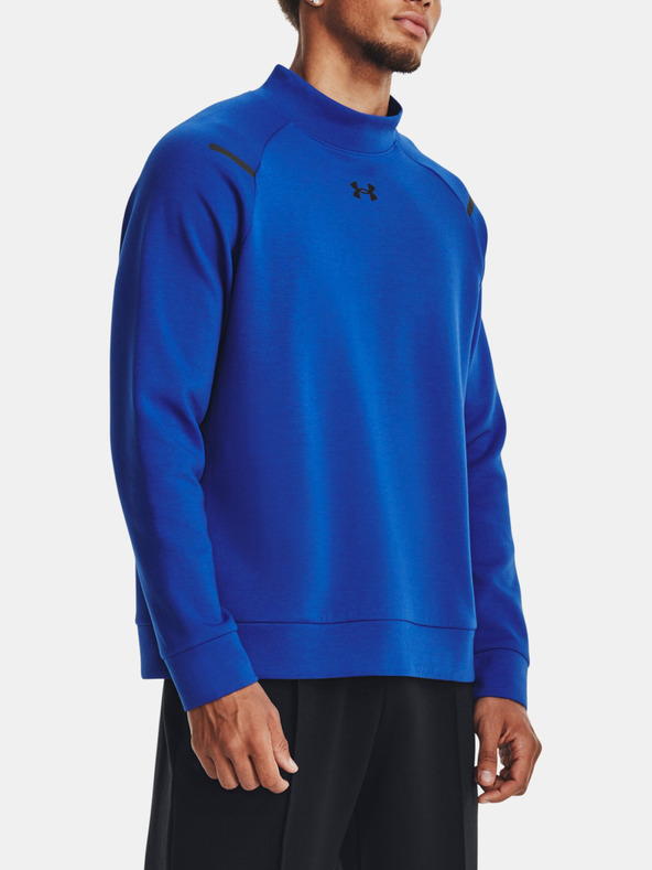 Under Armour UA Unstoppable Flc Mock Sweatshirt Azul