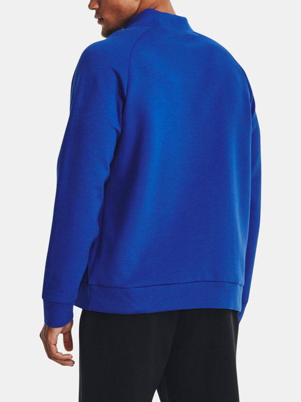 Under Armour UA Unstoppable Flc Mock Sweatshirt Azul