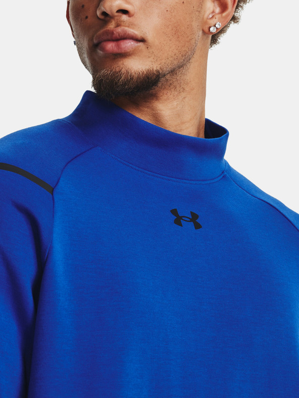 Under Armour UA Unstoppable Flc Mock Sweatshirt Azul