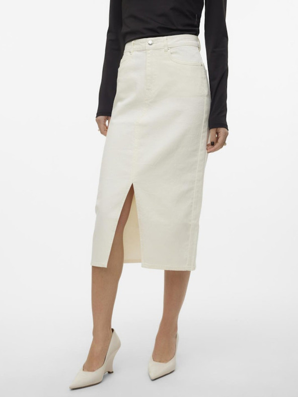 Vero Moda Veri Skirt Blanco