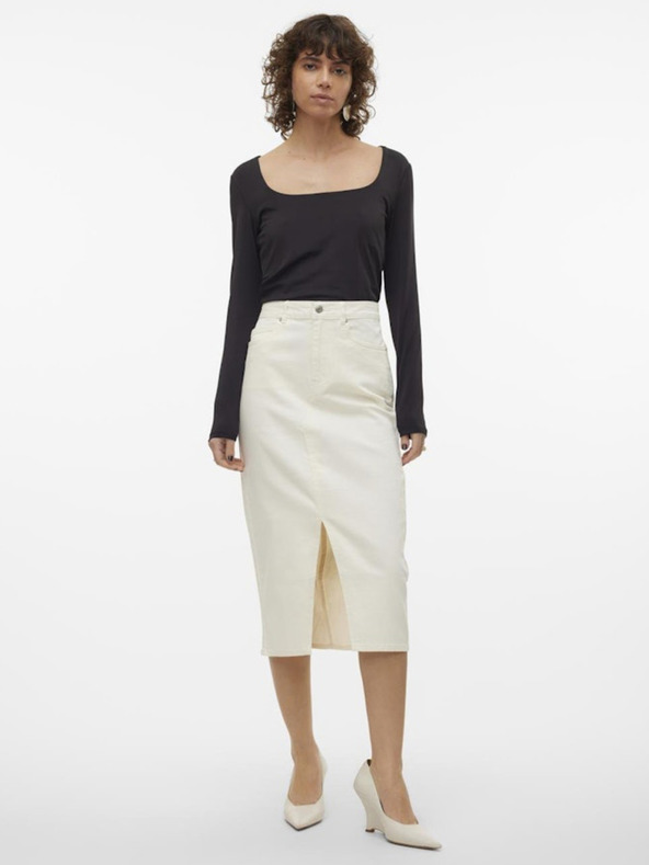 Vero Moda Veri Skirt Blanco